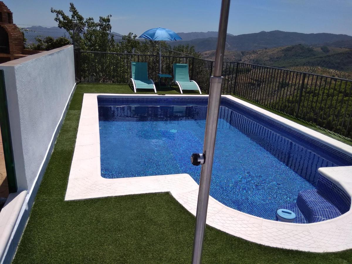 Casa Rural La Revuelta Con Las Mejores Vistas A La Naturaleza Yunquera Exteriör bild